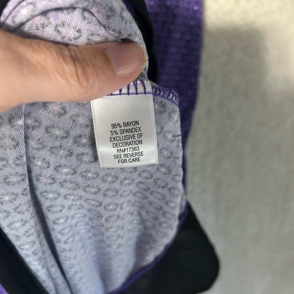 Simply Vera Vera Wang Women's Purple Nightgown Size XL. Casual Comfort Soft - Picture 7 of 9